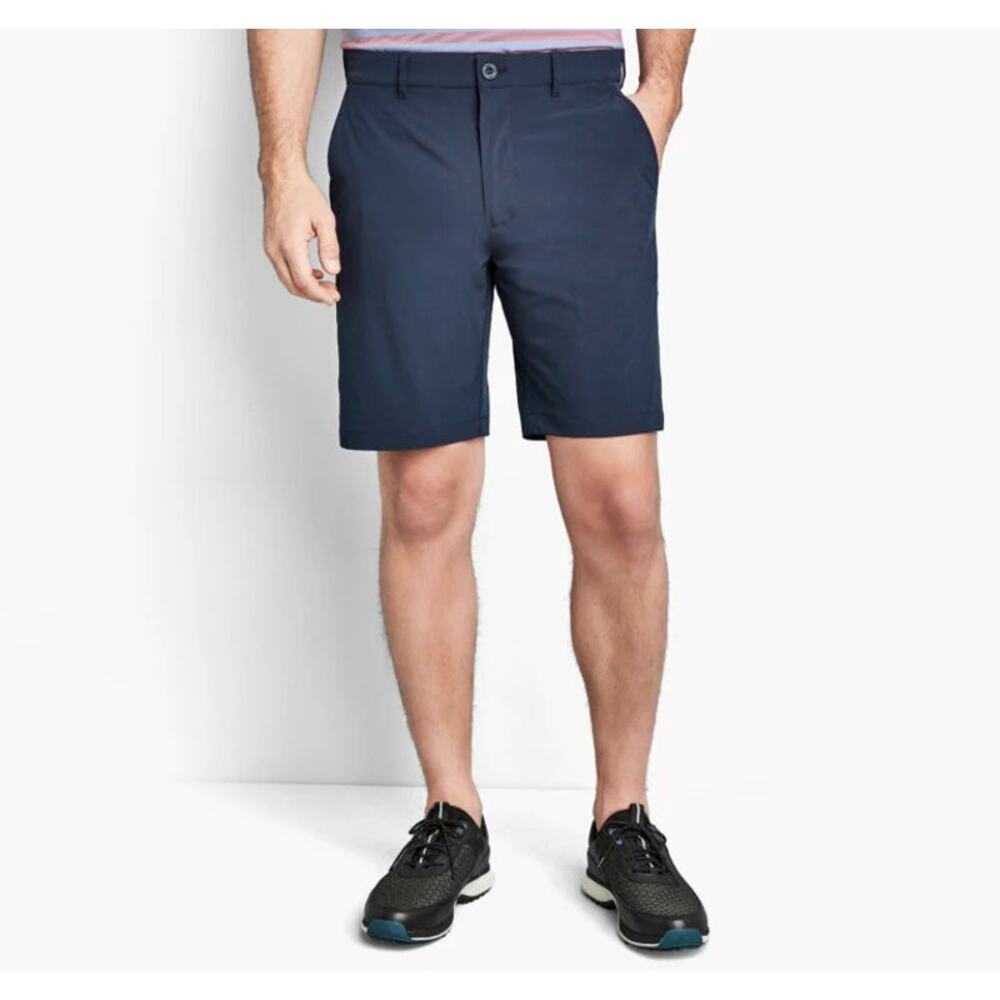 Johnston & Murphy XC4 Tech Golf Shorts Men’s 38 Navy Stretch Performance
